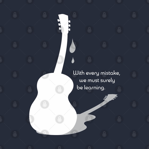 Guitar Gently Weeping (in white) by ARI-ADS, LLC