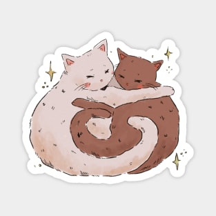 Cat Lovers Magnet