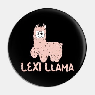 Lexi llama Pin