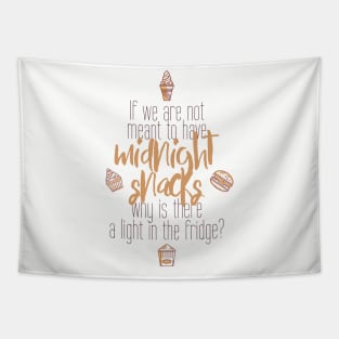 Midnight Snacks Wisdom Tapestry