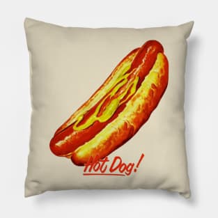 Hot Dog! Pillow