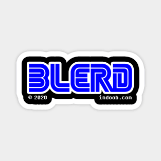 Black Sega Nerd Magnet