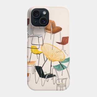 sitting, waiting Phone Case