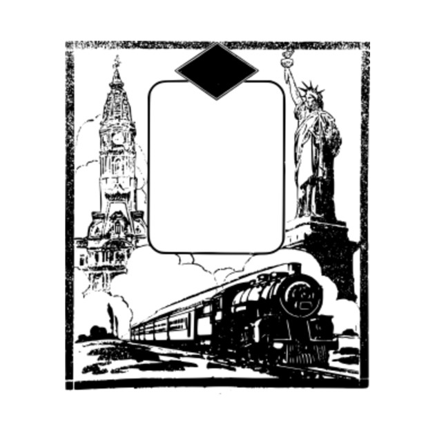 Limited Edition Exclusive Philly To Ny Train Frame 1527880 1