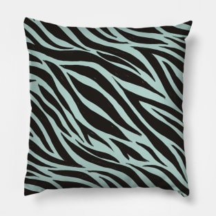 Zebra Print Pattern (LIGHT BLUE) Pillow