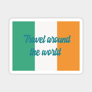 Travel Around the World - Ireland Magnet