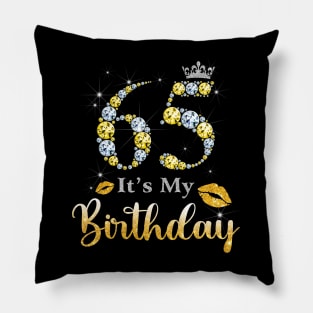 It's My 65th Birthday Pillow