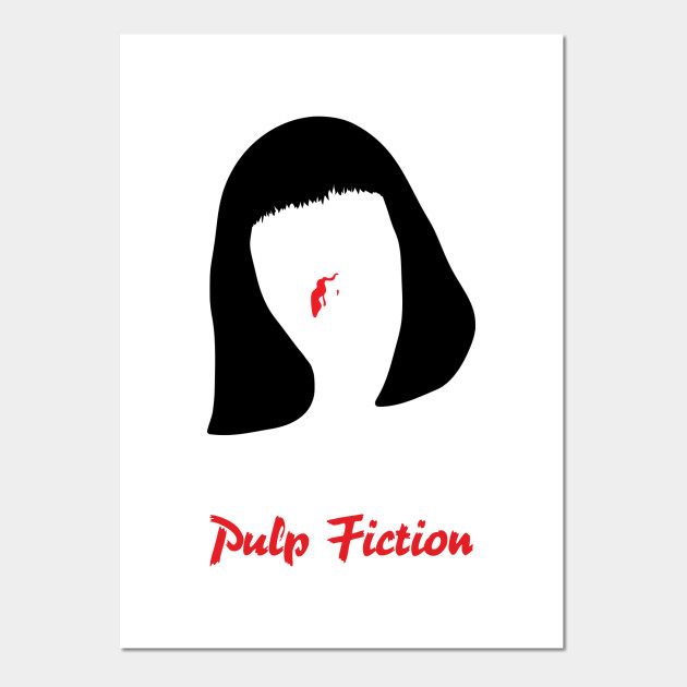 Mia Wallace Pulp Fiction Mia Wallace Overdose Pulp Posters And