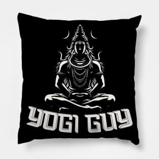 Gothic Shiva: Omniscient Yogi Pillow