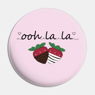 Ooh la la! Chocolate Covered Strawberries Pin