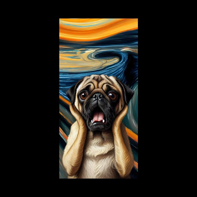 The screaming pug by Arteria6e9Vena