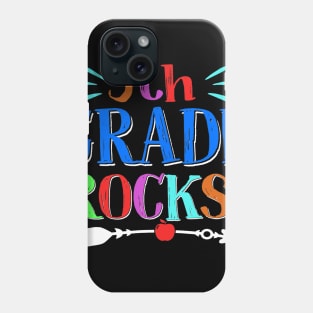 5Th Grade Rocks T-Shirt Welcome To 5Th Grade Back To School Phone Case