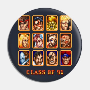 Class of 91 Pin