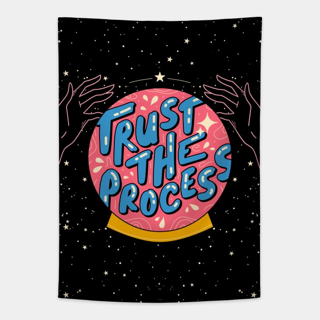 Trust the process Tapestry by magyarmelcsi