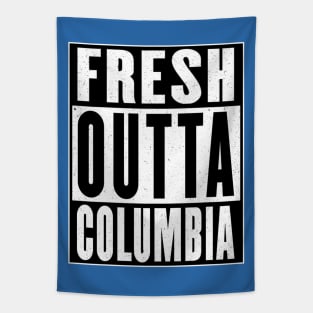 Fresh Outta Columbia Tapestry