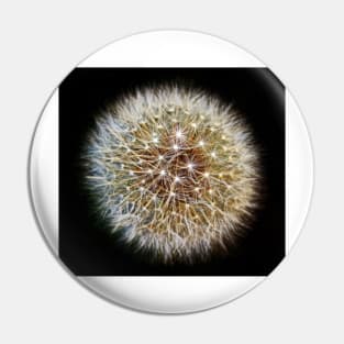 Twinkling Dandelion Clock(2) Pin