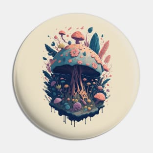 Fairytale mushroom Pin