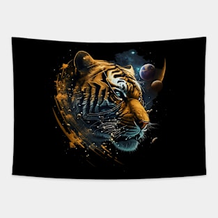 space tigert Tapestry