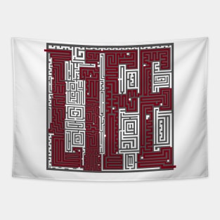 Life Maze Tapestry