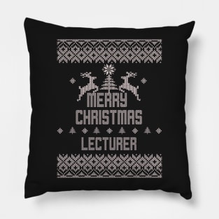 Merry Christmas LECTURER Pillow