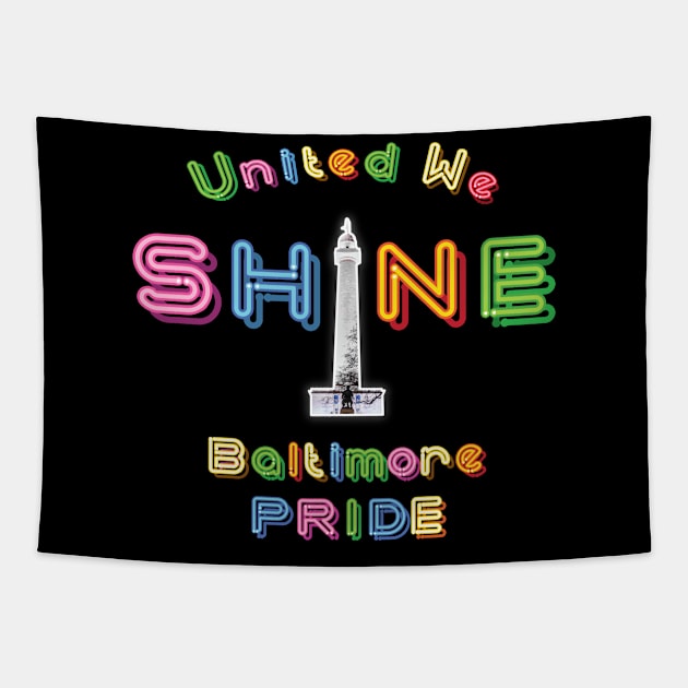 Baltimore PRIDE Tapestry by gentlemanjoan