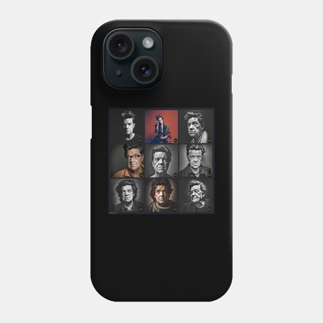 Robbie Robertson - Musician art collection (K) Phone Case by ClipaShop