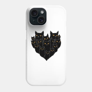 Cat love Phone Case