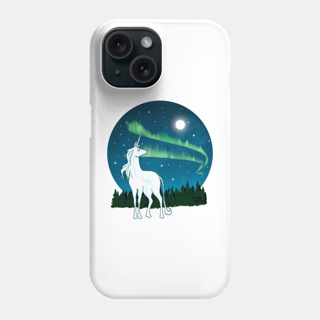 Seeing the Northern lights Phone Case by Aurealis