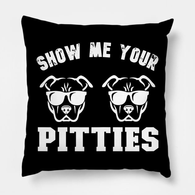 Show Me Your Pitties Pillow by stopse rpentine