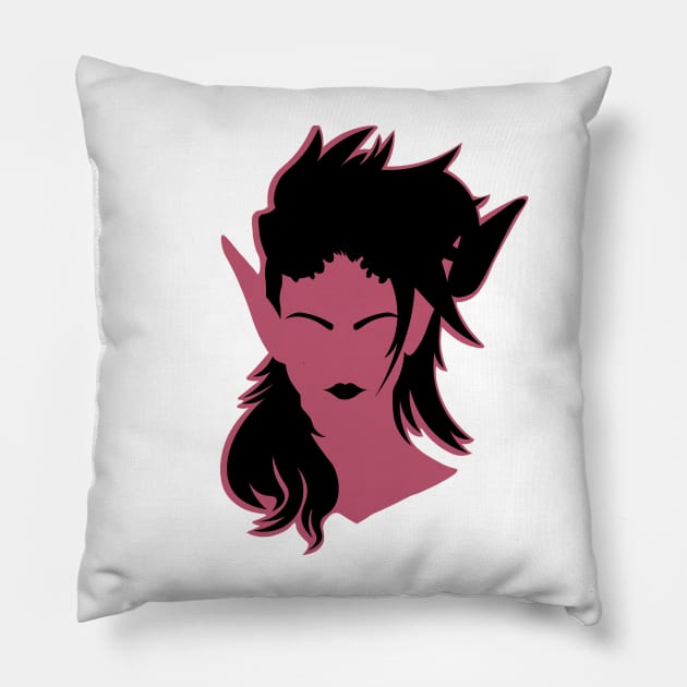 Karlach - Baldurs Gate 3 V2 Pillow by An_dre 2B