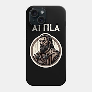 Attila the Hun Ancient Dark Ages Hunnic History Phone Case