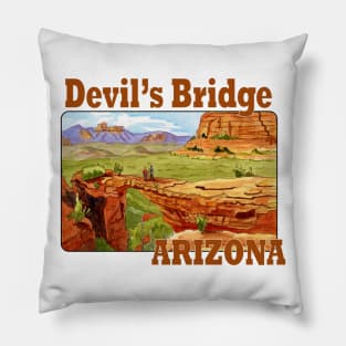 Devil's Bridge, Arizona Pillow