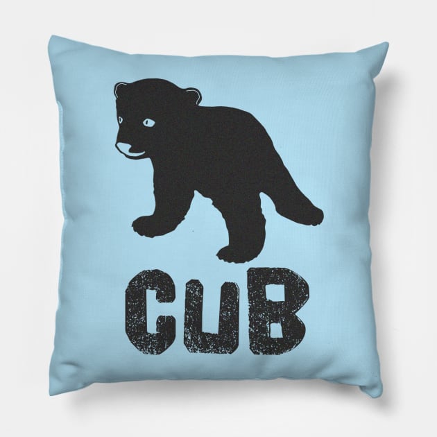 Cub (Graphic) Pillow by JasonLloyd
