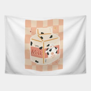 Cute Milk Carton Tapestry