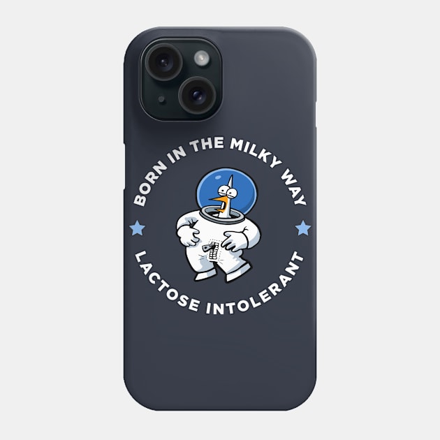 Lactose intolerant Phone Case by Fredo and Pidjin Comics Official Store