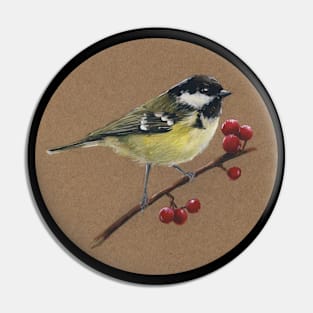 Bird illustration Pin