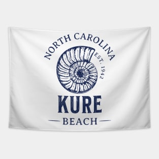 Kure Beach, NC Summertime Vacationing Seashell Tapestry