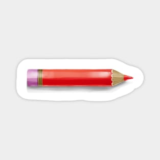 Red Pencil Magnet