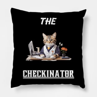 hotel receptionist funny gift idea for hotel clerks Pillow