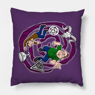 Down the Rabbit Hole Pillow