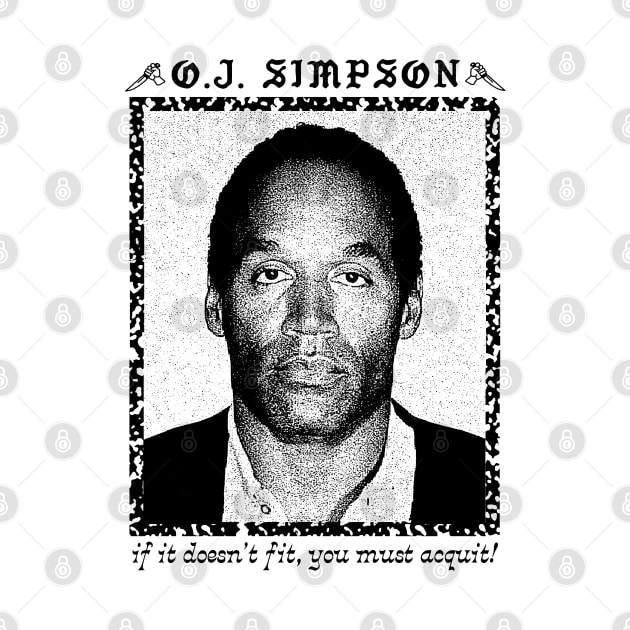 O.J. Simpson Retro Styled Design by DankFutura