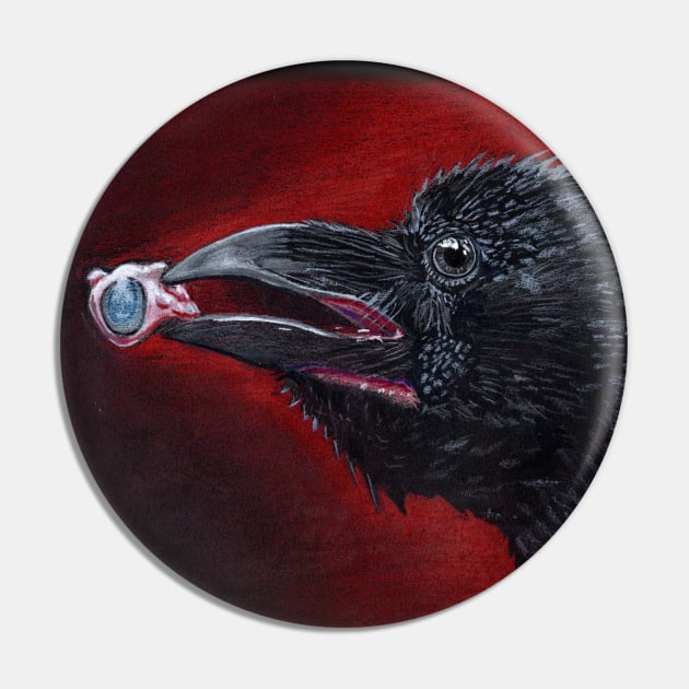 The Raven Pin by santillanesarte