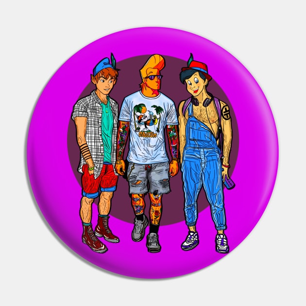 PETER, PINOCCHIO & JOHNNY BRAVO Pin by Little Monkey