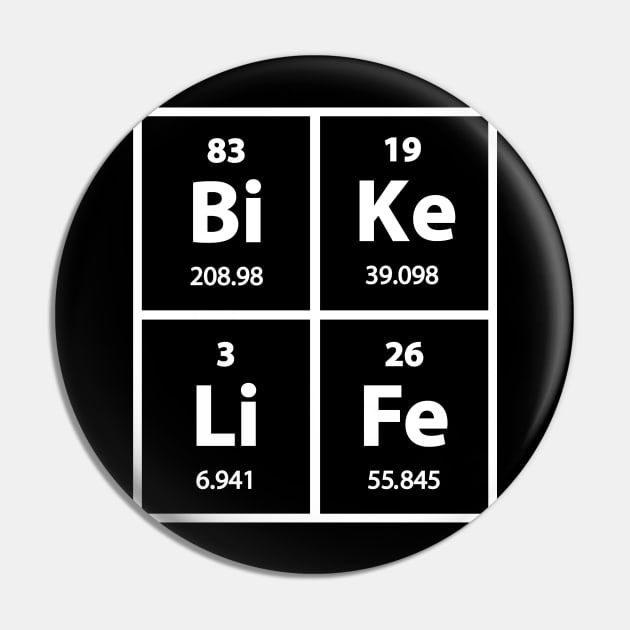 BIKE LIFE Periodic Table Elements Pin by SiGo