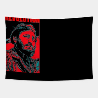 Fidel castro Tapestry