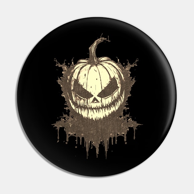 Jack-o-lantern Pin by BarrySullivan