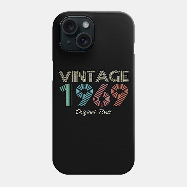 1969 - Vintage Original Parts Phone Case by ReneeCummings