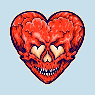 Heart Skull T-Shirt