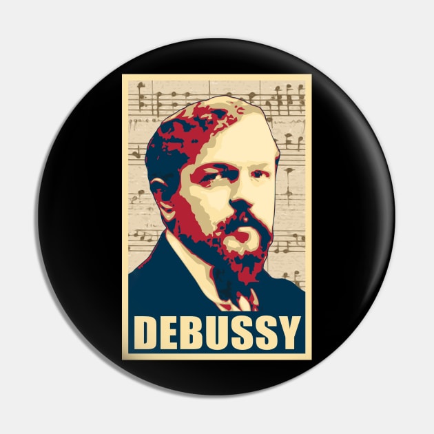 Claude Debussy musical notes Pin by Nerd_art