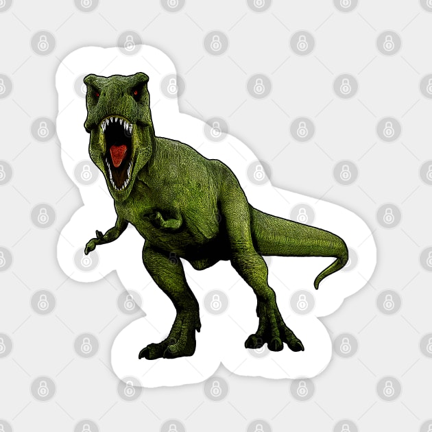 Dinosaurus T-Rex Magnet by valentinahramov